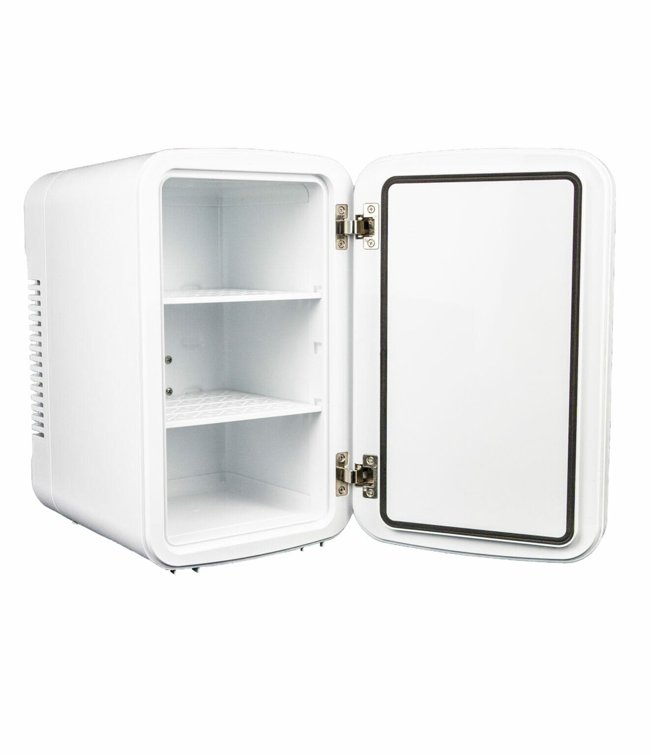Danby 7.4L Mini Fridge with Mirror & Light in White DBMR02624WD43